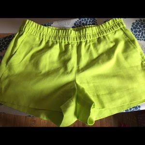 J crew Pull up shorts